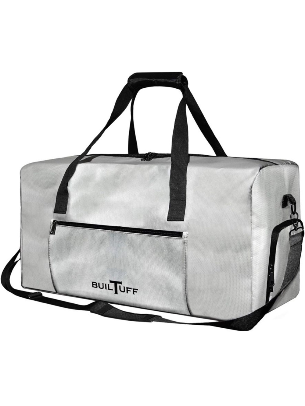 BUILTTUFF Silver Fireproof Waterproof Duffel Bag for Men - Picture 7 of 16